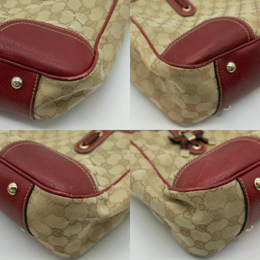 GUCCI（グッチ） トートバッグ セミショルダー GGキャンバス ベージュ
