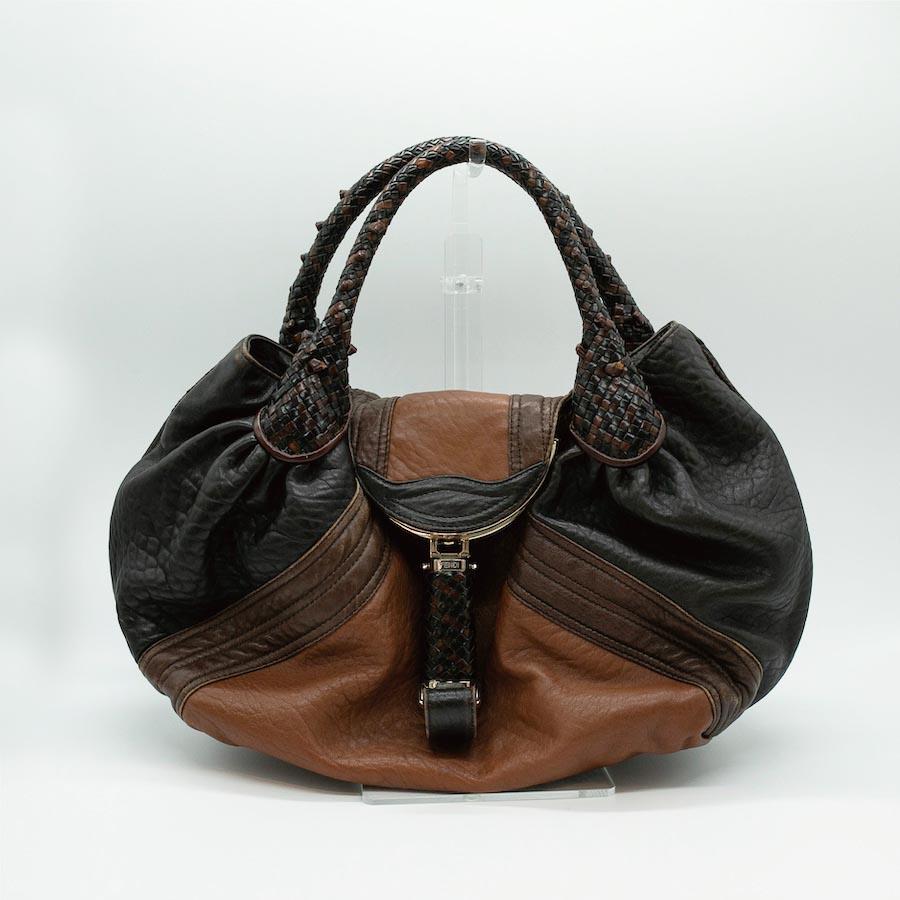 超美品 FENDI フェンディ スパイバッグ トートバッグレザー