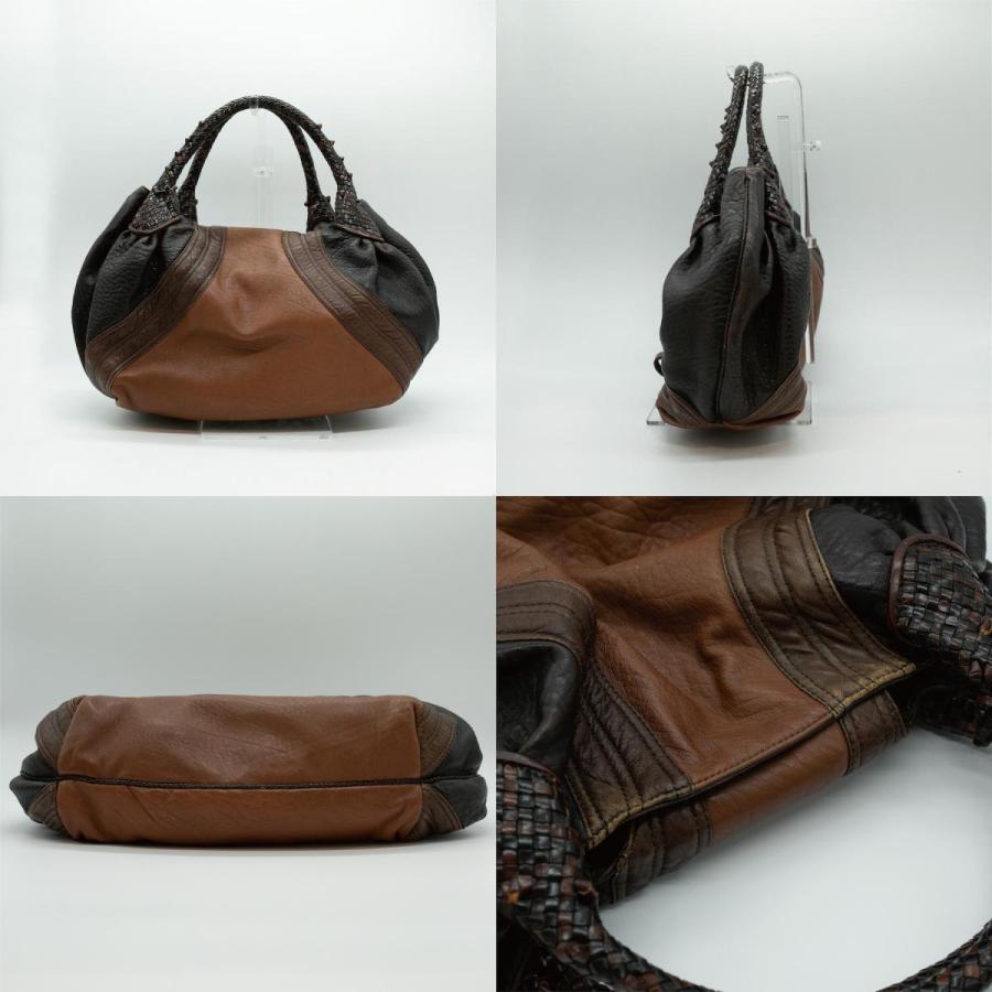 超美品 FENDI フェンディ スパイバッグ トートバッグレザー