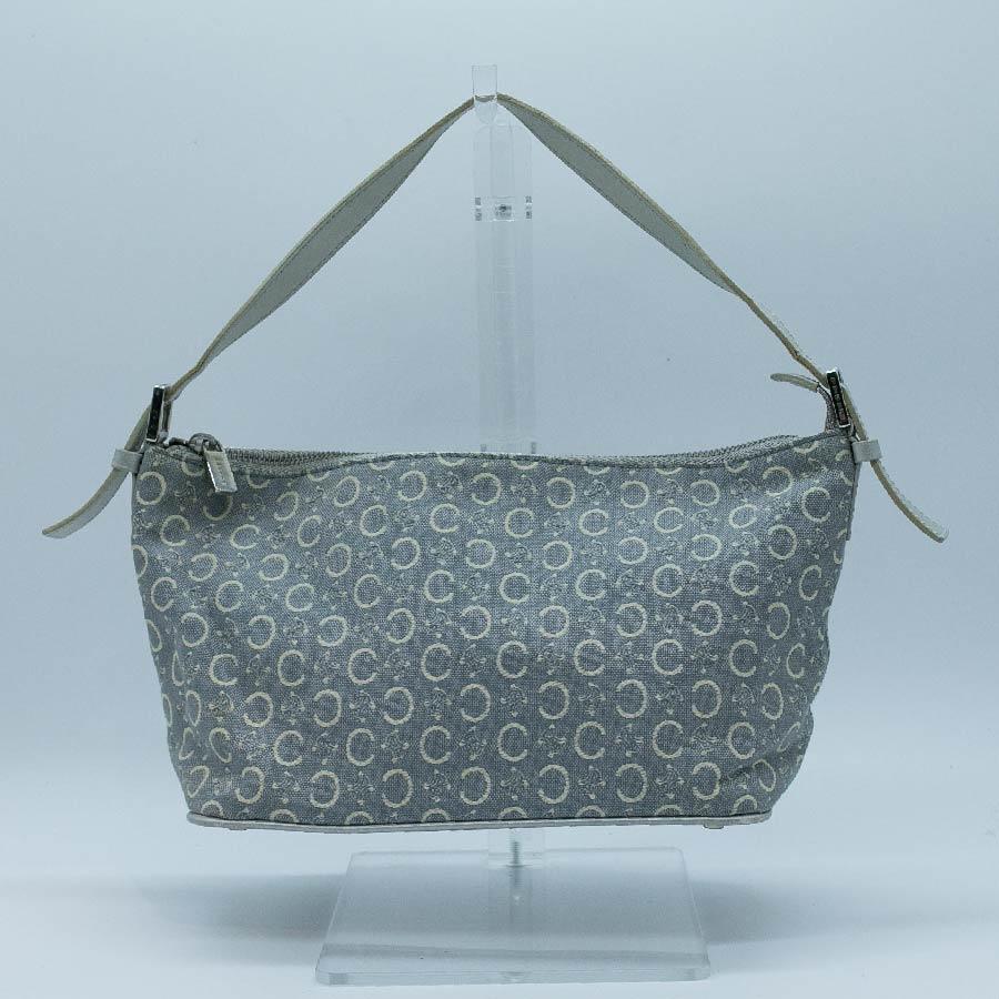 CELINE（セリーヌ） ハンドバッグ Cマカダム キャンバス ライトブルー