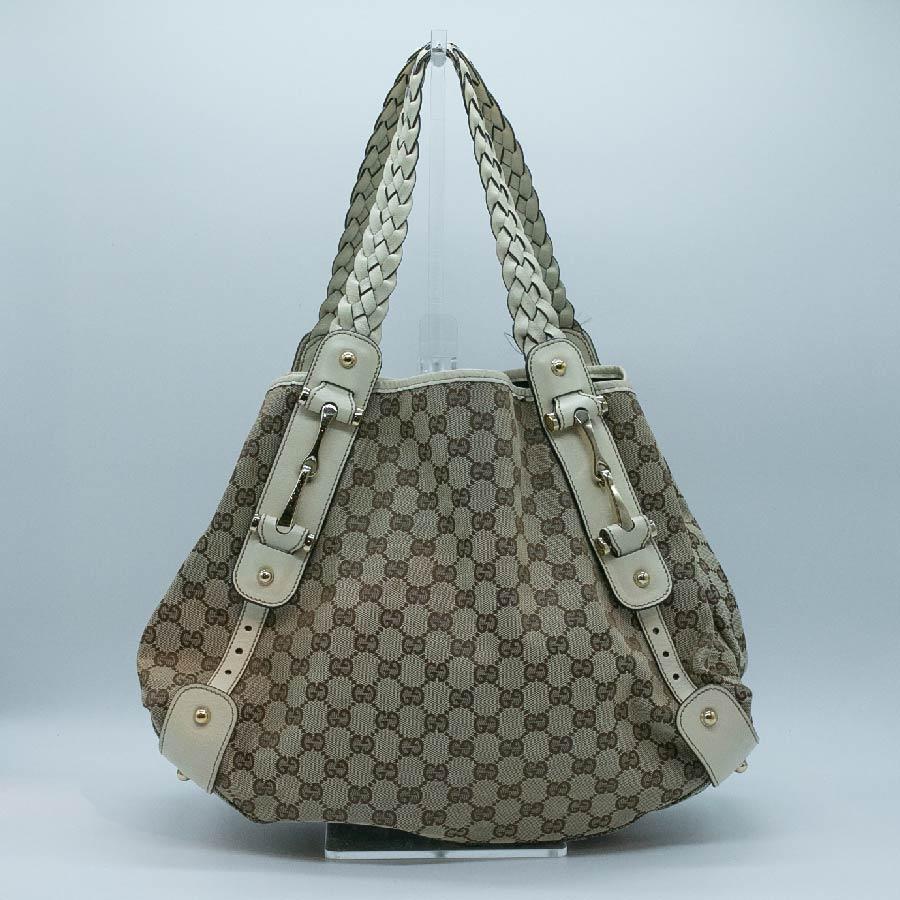 GUCCI（グッチ） トートバッグ ホースビット GGキャンバス/レザー