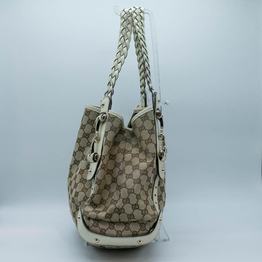 GUCCI（グッチ） トートバッグ ホースビット GGキャンバス/レザー