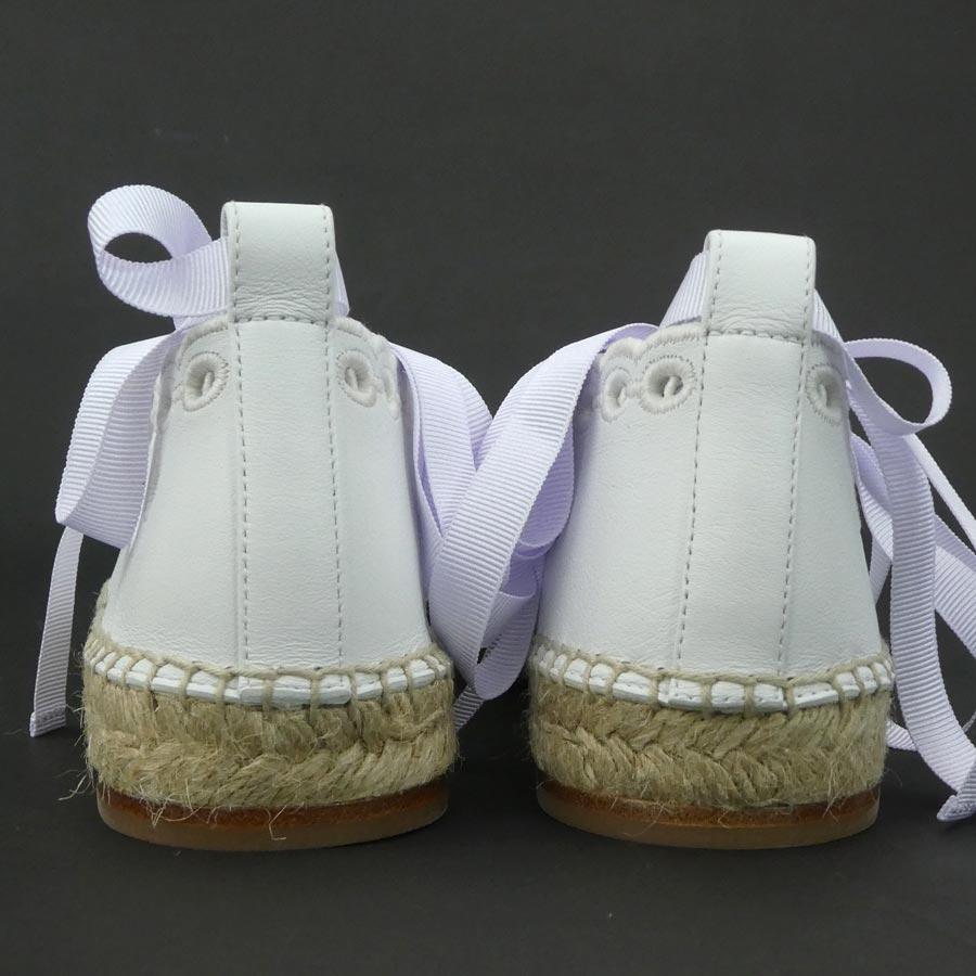 HERMES（エルメス） バレエシューズ エスパドリーユ シェーヌダンクル