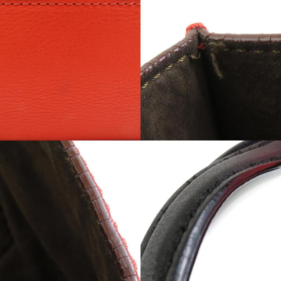 FENDI（フェンディ） ハンドバッグ レッド×ブラック : ブランド