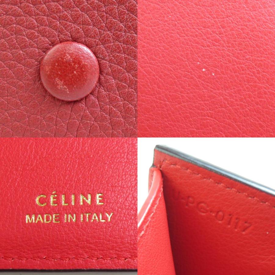 CELINE セリーヌ 三つ折り財布 スモールフォールデッドマルチ 