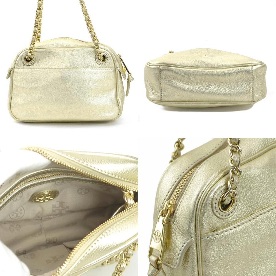 新品⭐️トリーバーチ⭐️ TORY BURCHゴールドバッグ⭐️最終価格⭐️ TORY BURCH（トリーバーチ） ショルダーバッグ レザー ゴールド