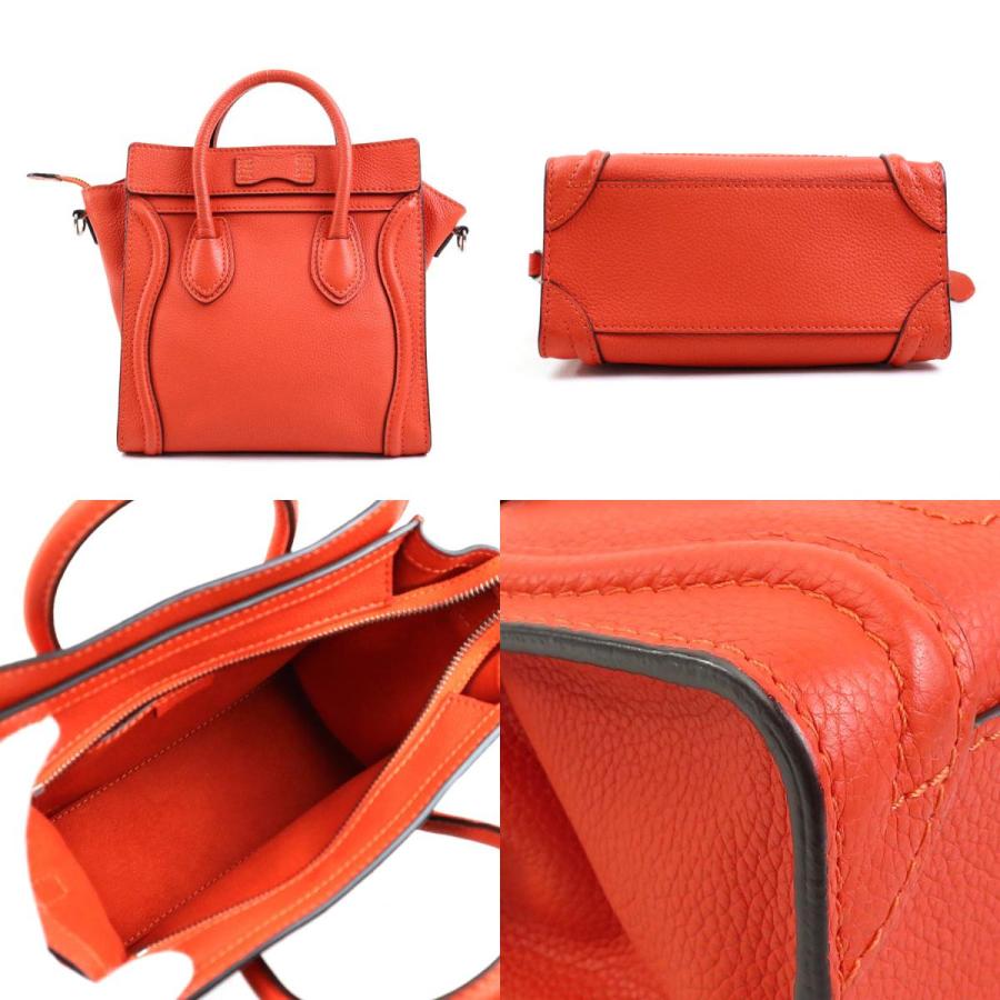 CELINE セリーヌ ハンドバッグ ショルダーバッグ ラゲージ ナノ CELINE セリーヌ ハンドバッグ ショルダーバッグ ラゲージ ナノ