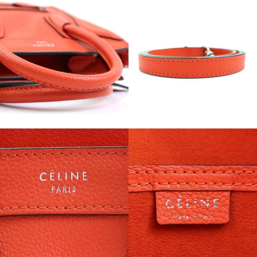 CELINE セリーヌ ハンドバッグ ショルダーバッグ ラゲージ ナノ CELINE セリーヌ ハンドバッグ ショルダーバッグ ラゲージ ナノ
