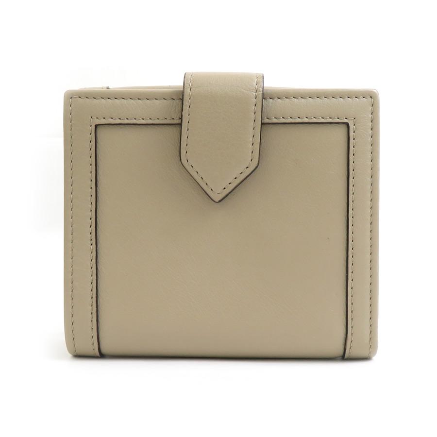 極美品　希少　GUCCI グッチ　二つ折り　財布　ベージュ　箱付き　付属品 GUCCI（グッチ） 二つ折り財布 レザー ベージュ : ブランドバリュー