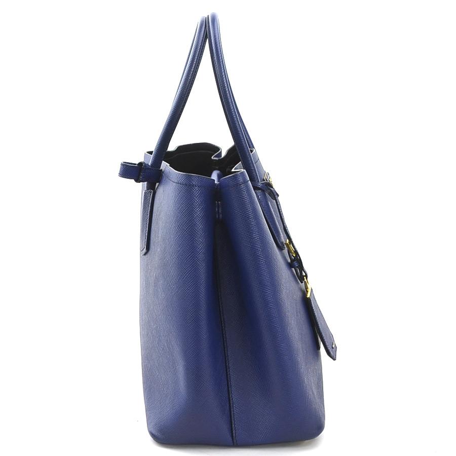 PRADA（プラダ） ハンドバッグ レザー ブルー : ブランドバリュー