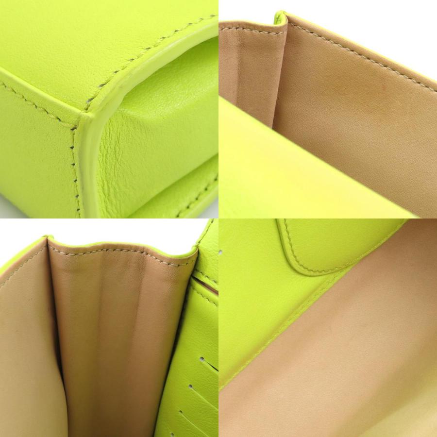 DELVAUX デルヴォー ショルダーバッグ タンペート レザー ライム