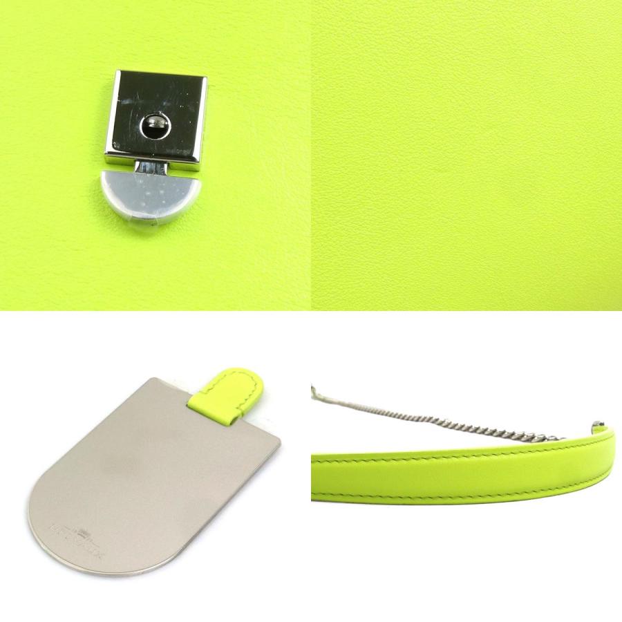 DELVAUX デルヴォー ショルダーバッグ タンペート レザー ライム