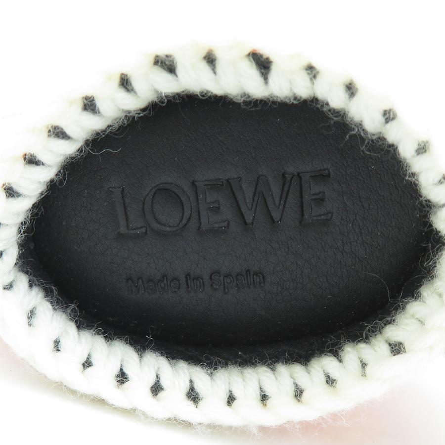 LOEWE（ロエベ） チャーム ラビット ウサギ レザー オレンジ