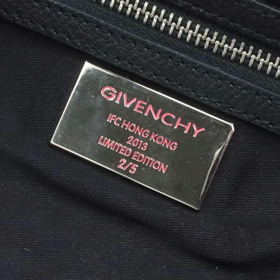 ジバンシィ GIVENCHY ハンドバッグ ショルダーバッグ レザー ブラック