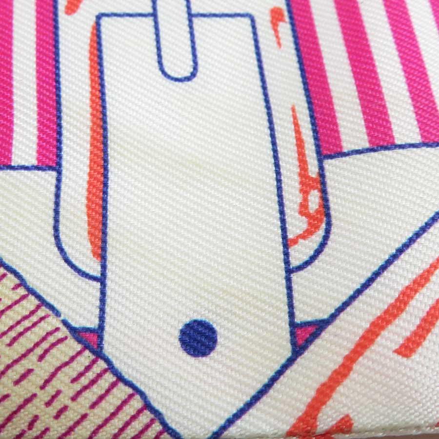 エルメス HERMES スカーフ ツイリー シルク マルチカラー
