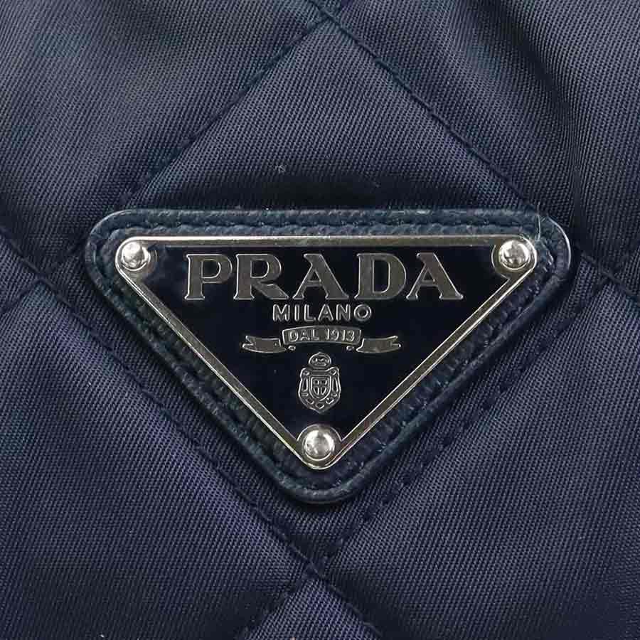 PRADA（プラダ） ショルダーバッグ ナイロン ネイビー : ブランド