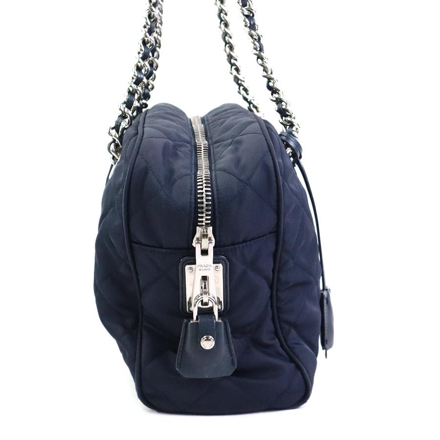 PRADA（プラダ） ショルダーバッグ ナイロン ネイビー : ブランド