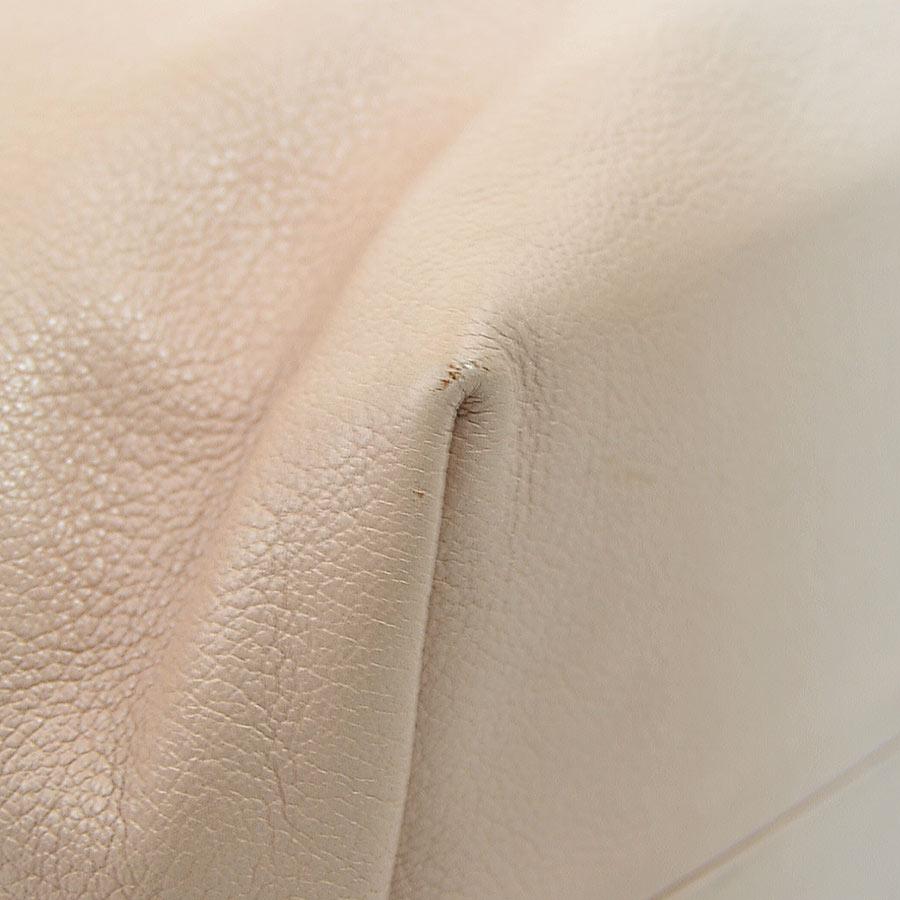 ボッテガヴェネタ BOTTEGAVENETA ハンドバッグ レザー ピンクベージュ