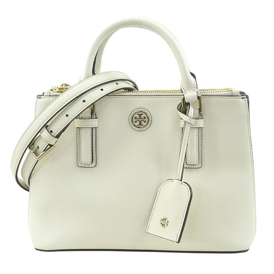 Tory Burch アイボリー ショルダーバッグ TORY BURCH（トリーバーチ） ハンドバッグ ショルダーバッグ レザー