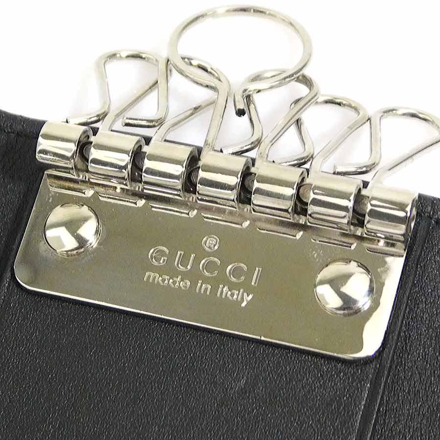 GUCCI（グッチ） キーケース レザー ブラック : ブランドバリュー