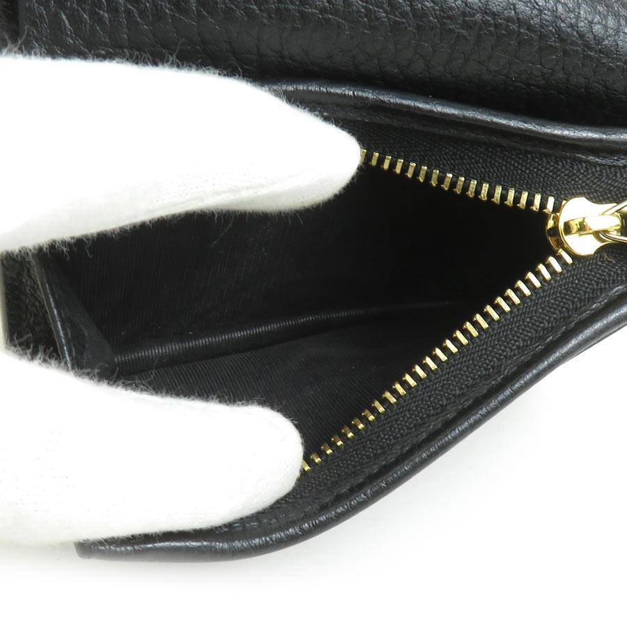 ■新同■　グッチ 二つ折り財布 コンパクト 財布 GG スプリーム ブラウン ブラック 【435485】8 GUCCI（グッチ） 財布 メンズ 二つ折り財布 ウェブストライプ GG