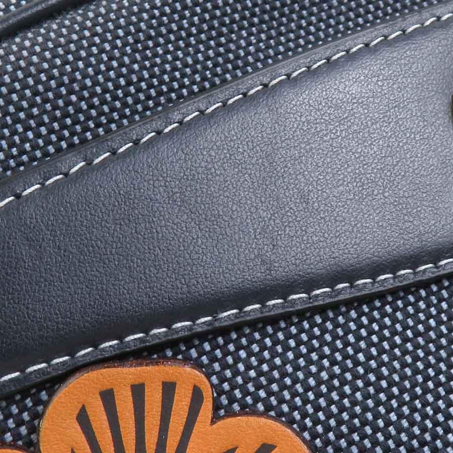 COACH（コーチ） ショルダーバッグ キャンバス/レザー ネイビー