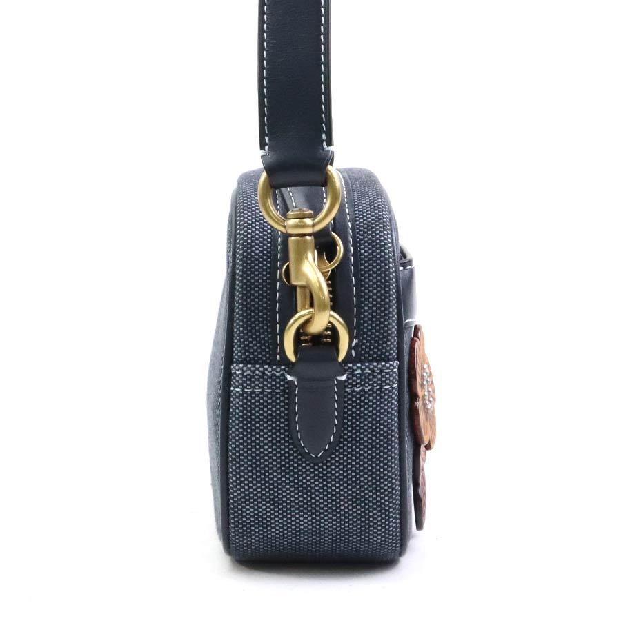 COACH コーチ11290 キャンバス レザー ワンショルダーバッグ Y2K COACH