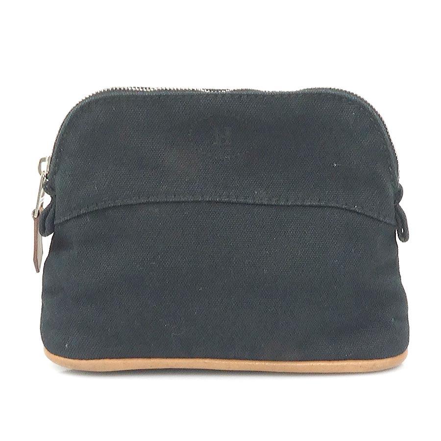 mimiz エルメス 正規品 ボリード ポーチ キャンバス ブラック HERMES（エルメス） ポーチ ボリードポーチ15 キャンバス ブラック