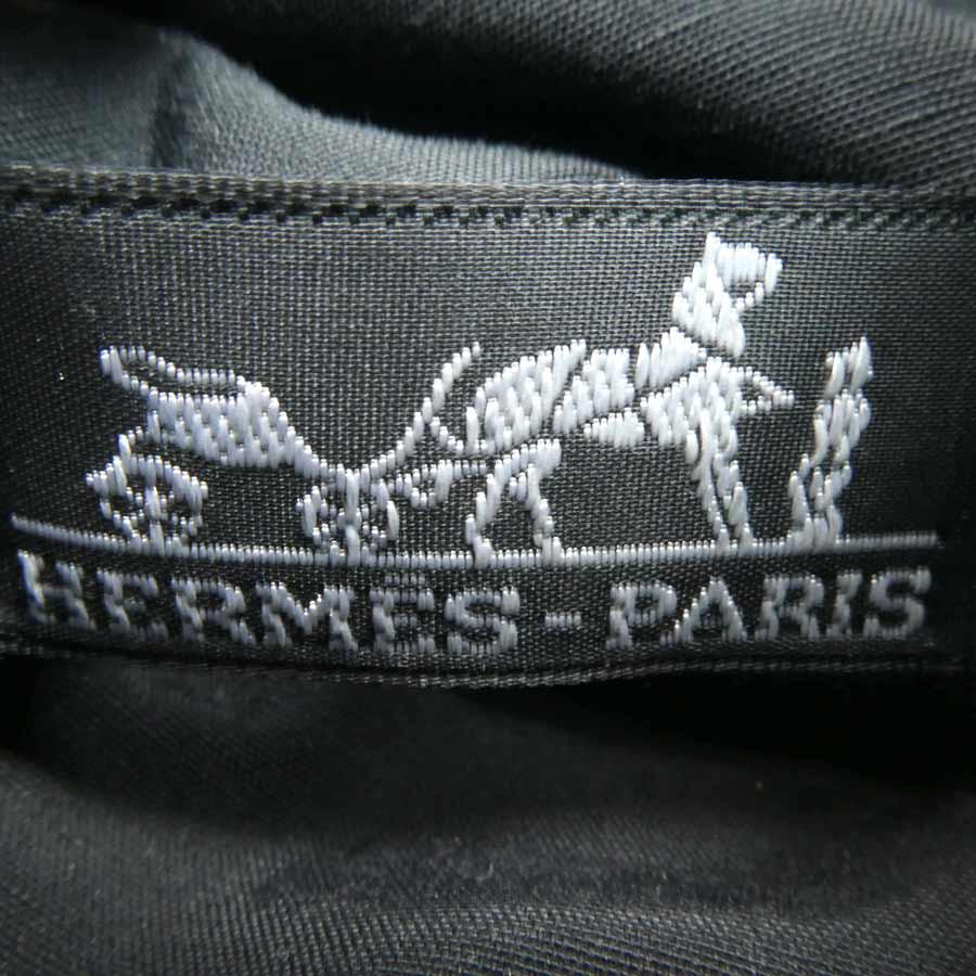 HERMES（エルメス） ポーチ ボリードポーチ15 キャンバス ブラック