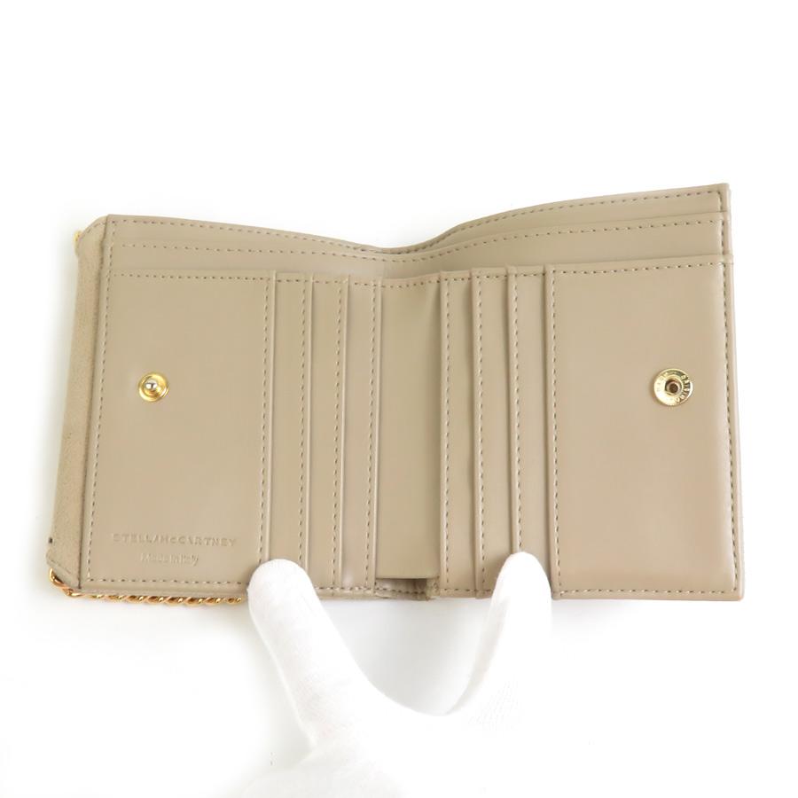 ステラマッカートニー Stella McCartney 二つ折り財布 ファラベラ 合成