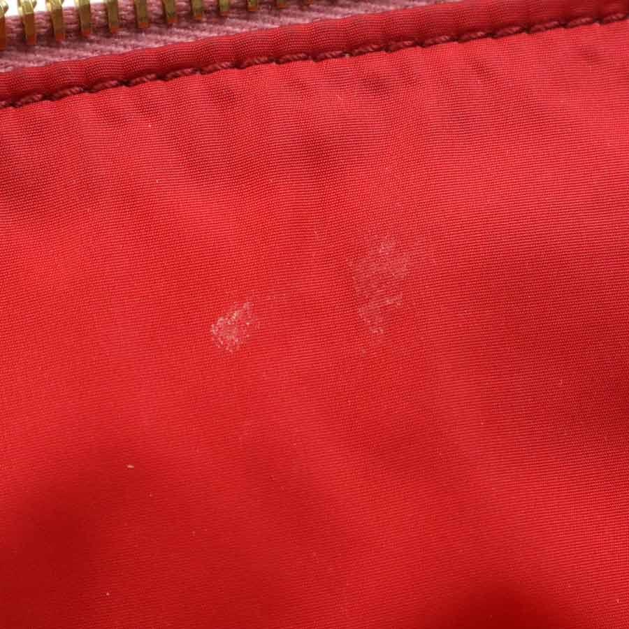 miu miu（ミュウミュウ） ポーチ ナイロンキャンバス ピンク