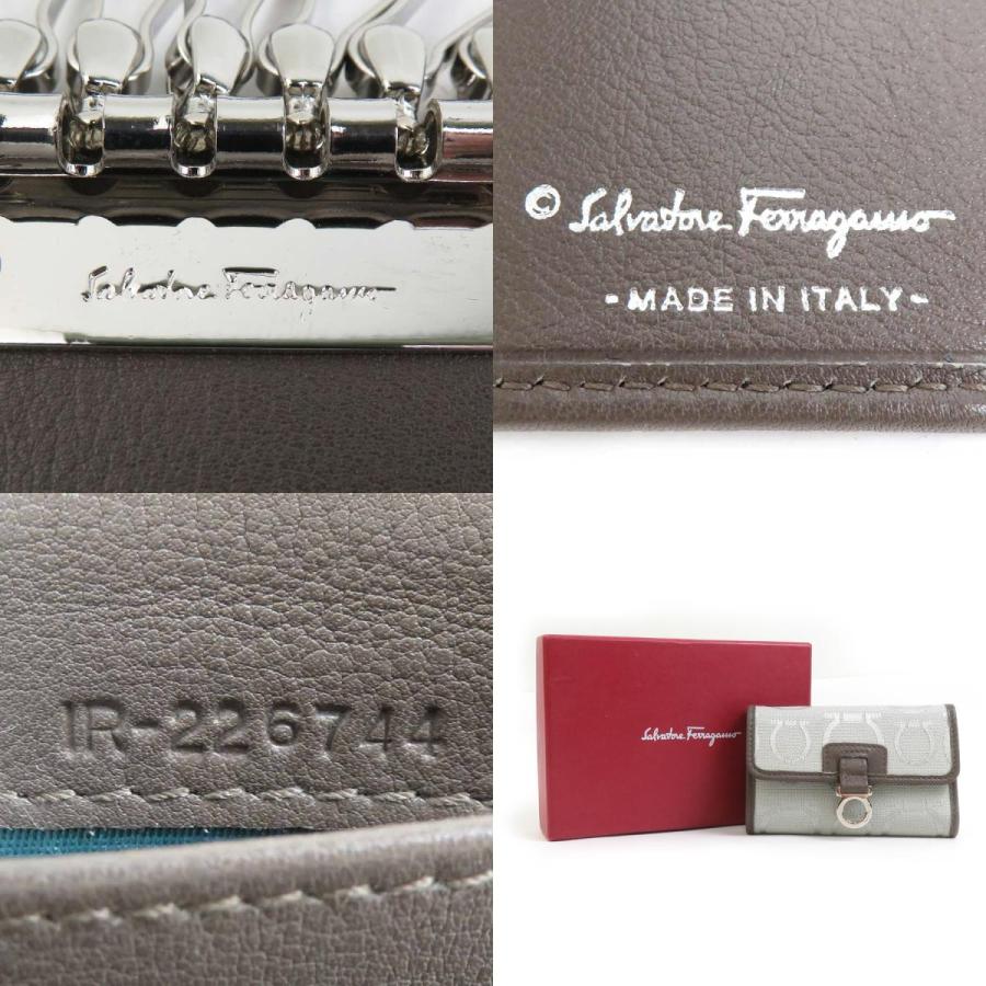 サルヴァトーレフェラガモ Salvatore Ferragamo キーケース ガンチーニ
