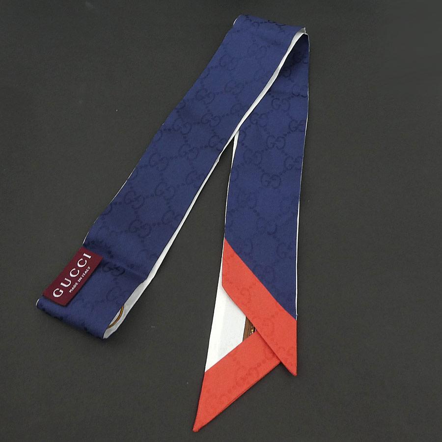 GUCCI（グッチ） スカーフ ツイリー リボンスカーフ シルク マルチ