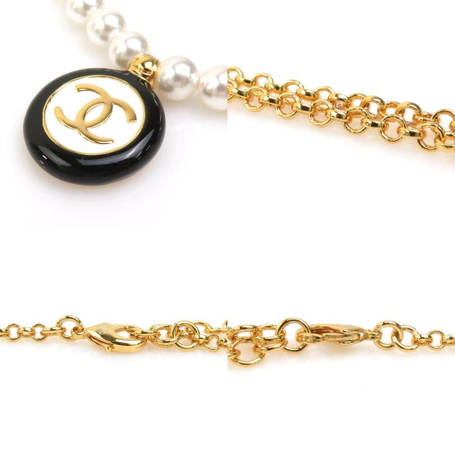 CHANEL シャネル ネックレス メタル/フェイクパール ゴールド
