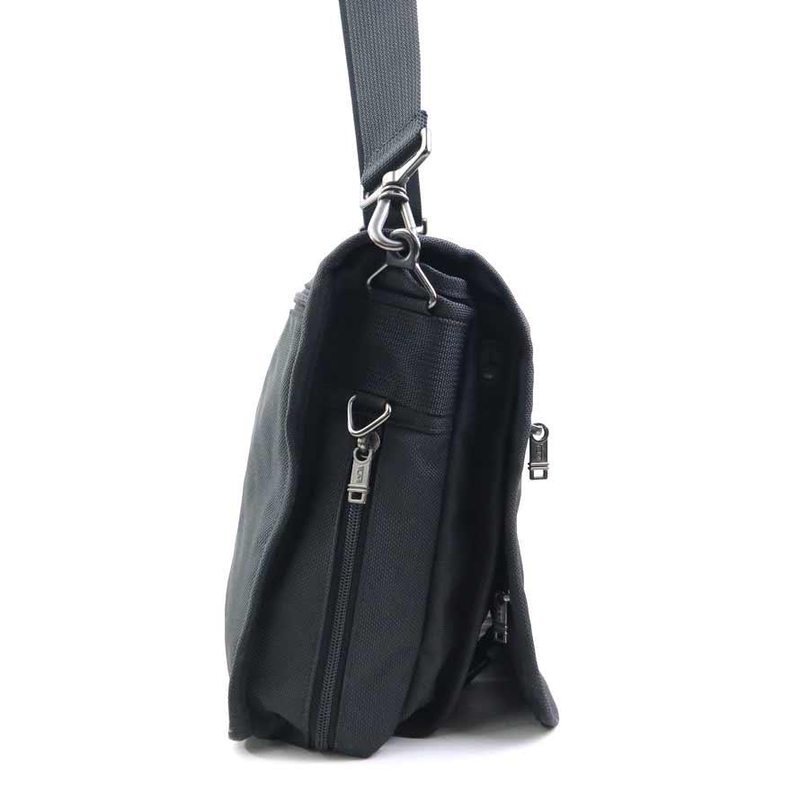 TUMI ブラック ショルダービジネスバッグ TUMI（トゥミ） ショルダーバッグ ビジネスバッグ ナイロン ブラック