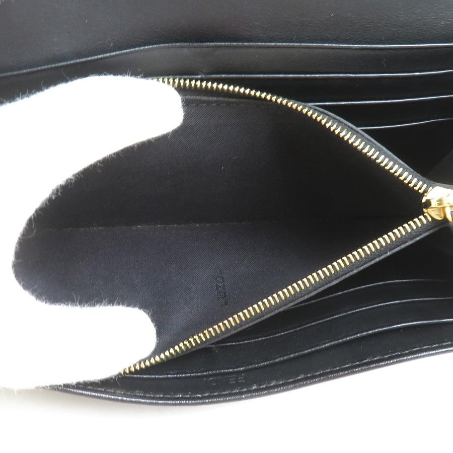 FENDI（フェンディ） 長財布 エフイズ レザー ブラック : ブランド