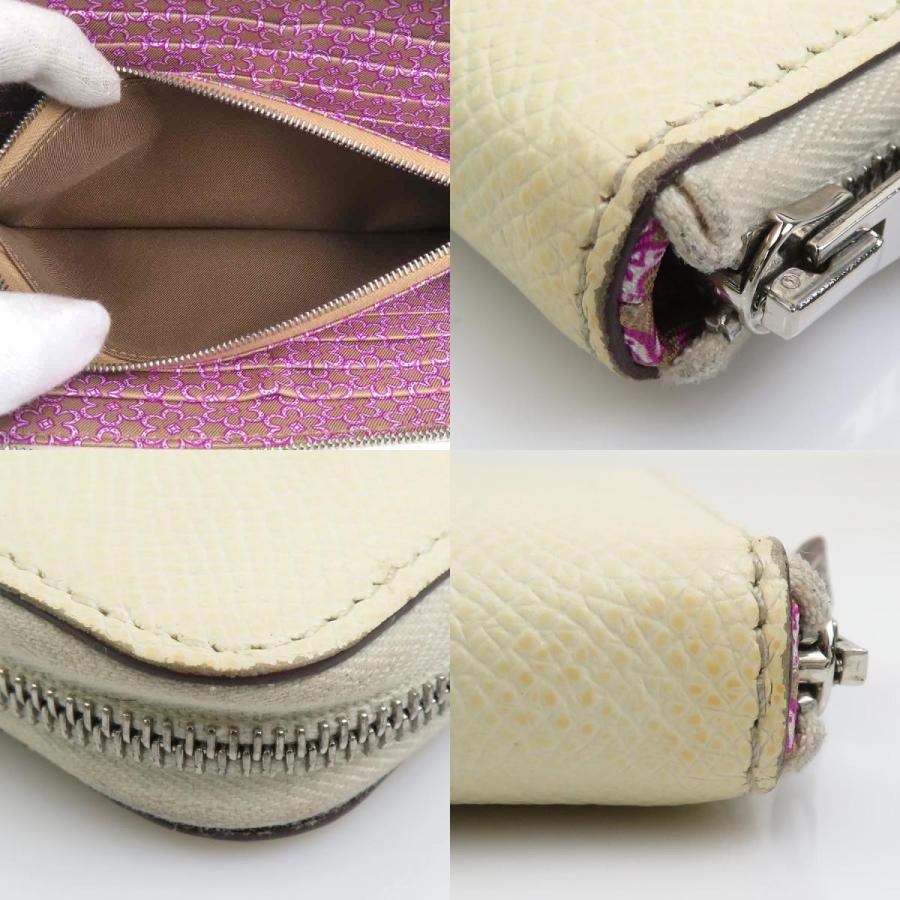 HERMES エルメス ラウンドファスナー長財布 アザップロング シルクイン  