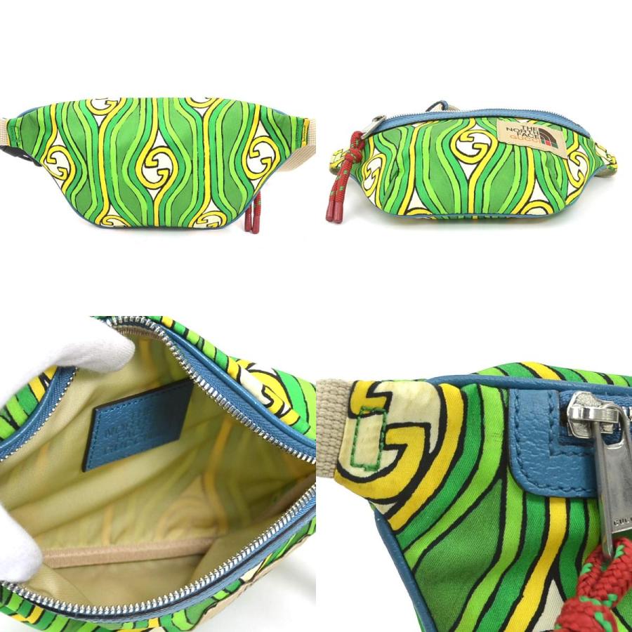 グッチ GUCCI ウエストバッグ ボディバッグ THE NORTH FACE コラボ