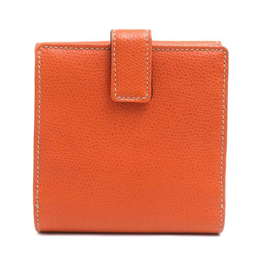 LOEWE（ロエベ） 二つ折り財布 レザー オレンジ : ブランドバリュー