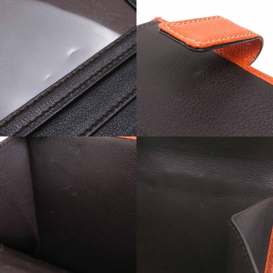 LOEWE（ロエベ） 二つ折り財布 レザー オレンジ : ブランドバリュー