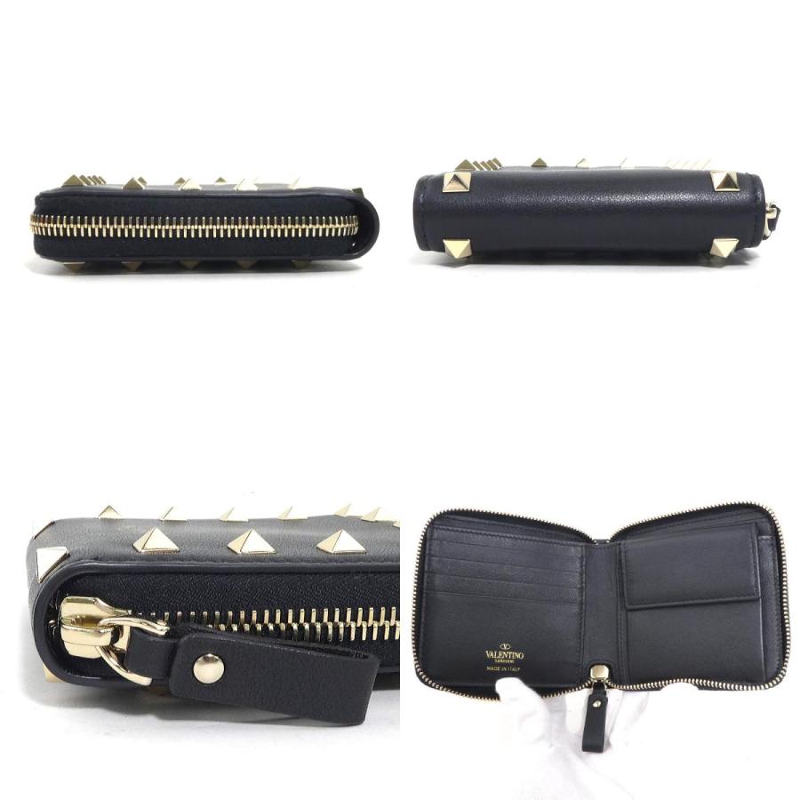 ヴァレンティノ ガラヴァーニ Valentino Garavani 二つ折り財布 レザー