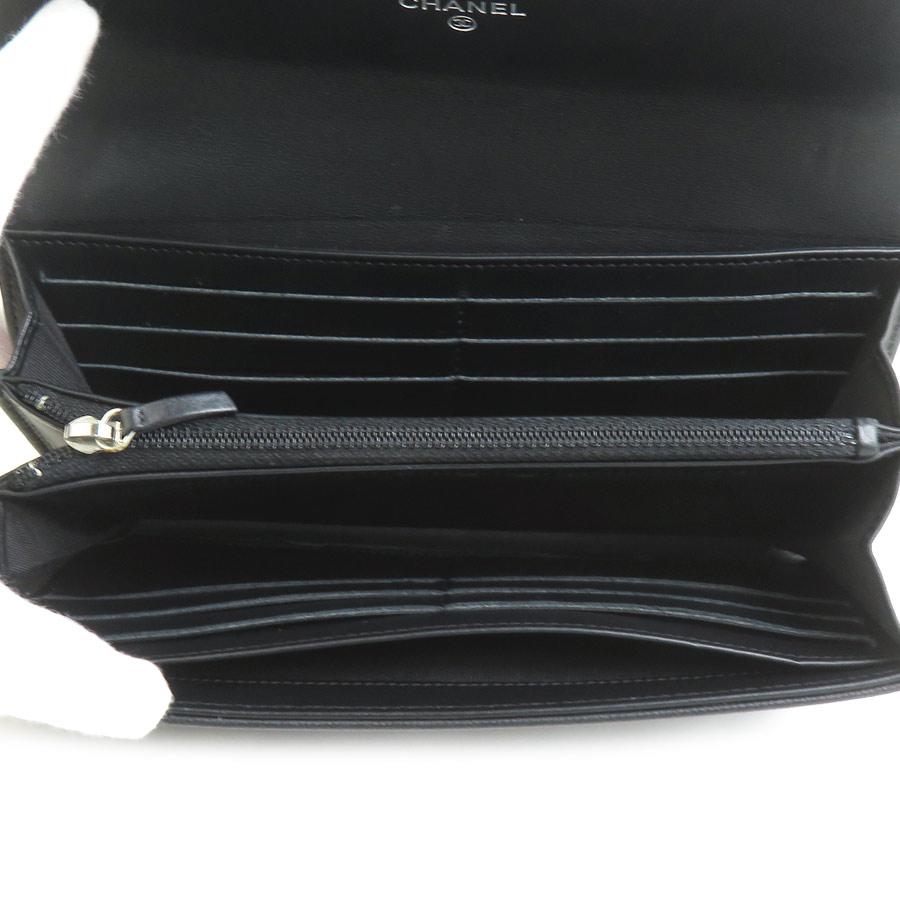 CHANEL（シャネル） 長財布 レザー ブラック : ブランドバリュー