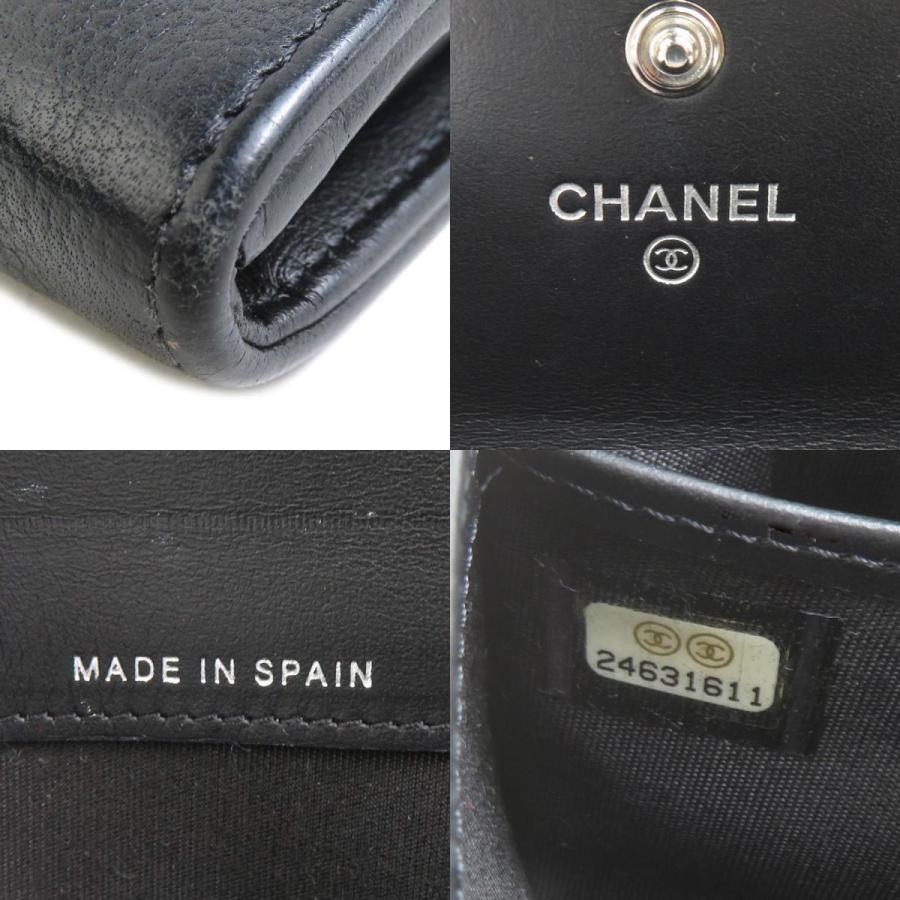 CHANEL（シャネル） 長財布 レザー ブラック : ブランドバリュー