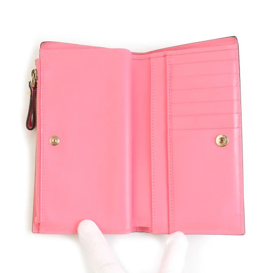 rose0212★バレンチノ ガラバーニ 長財布 美品 ヴァレンティノ ガラヴァーニ Valentino Garavani 二つ折り長財布