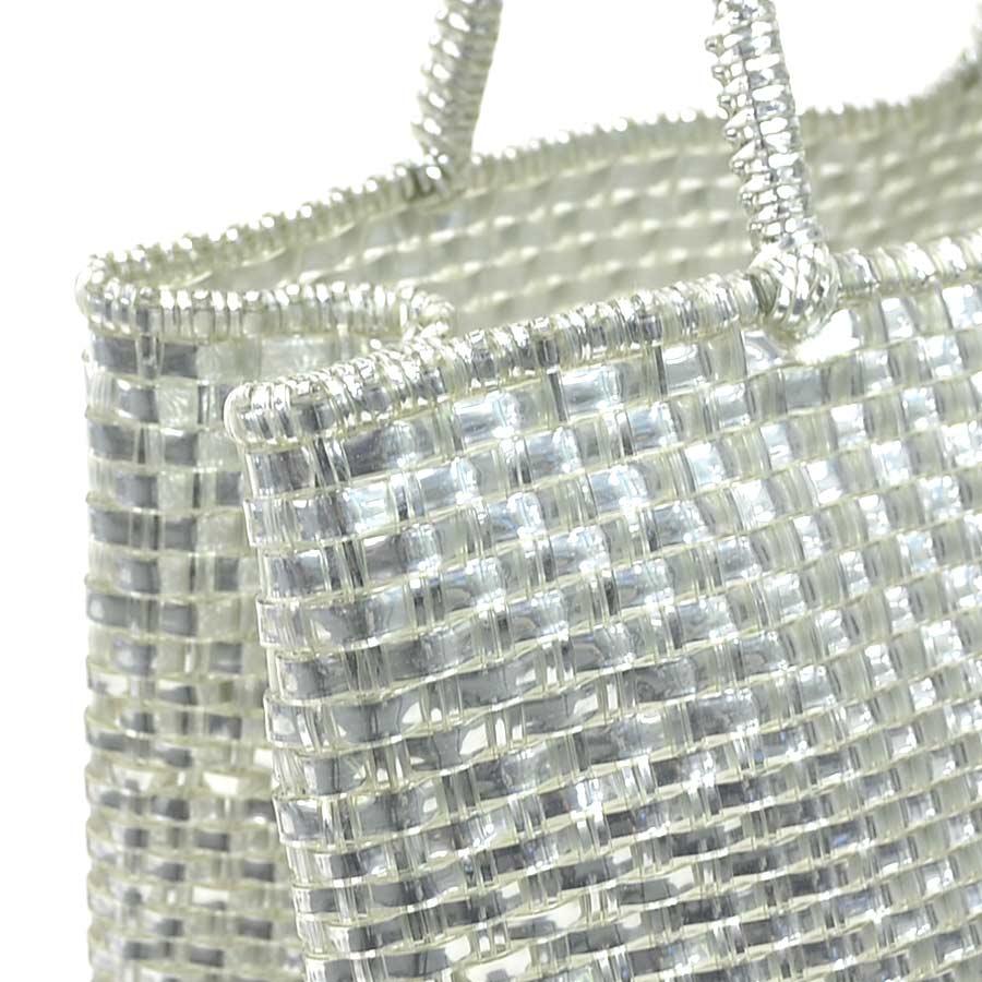 ANTEPRIMA（アンテプリマ） ハンドバッグ PVC シルバー : ブランド