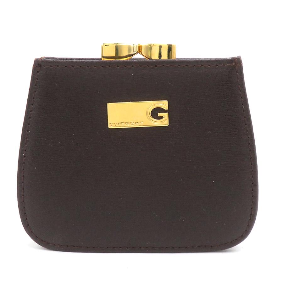 ジバンシィ GIVENCHY コインケース レザー ブラウン : ブランド 