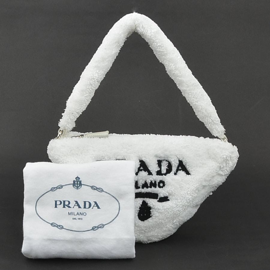 プラダ PRADA ハンドバッグ パイル ホワイト