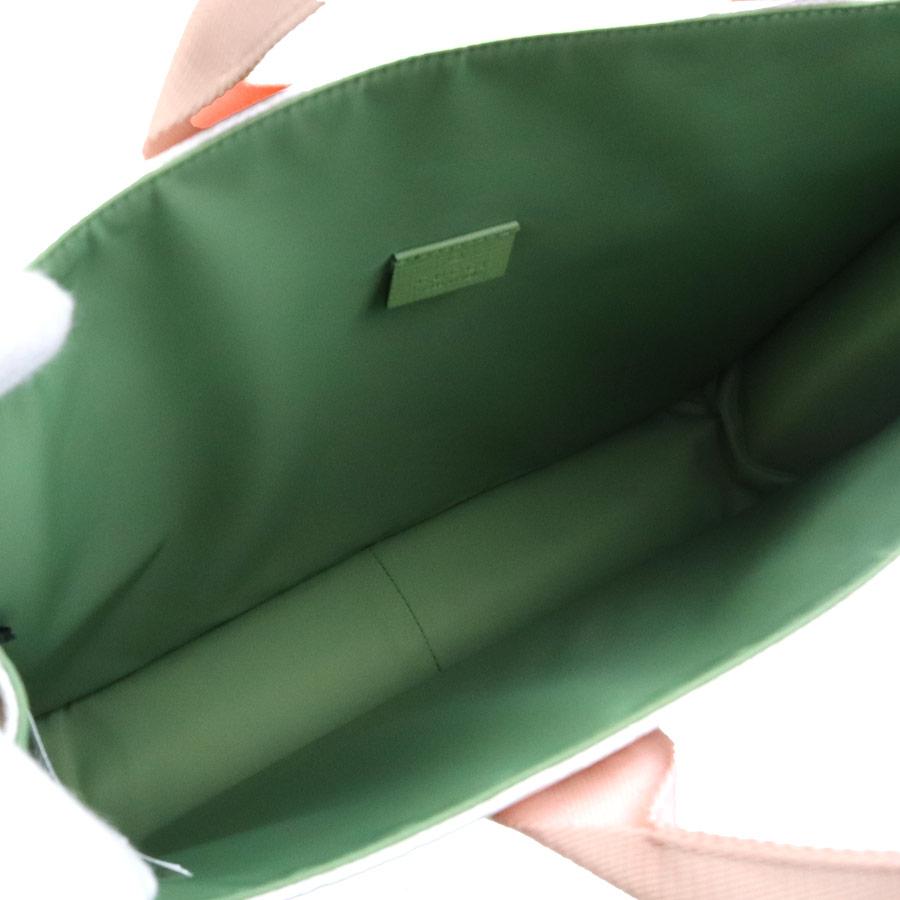 GUCCI（グッチ） ハンドバッグ GGスプリームキャンバス ホワイト