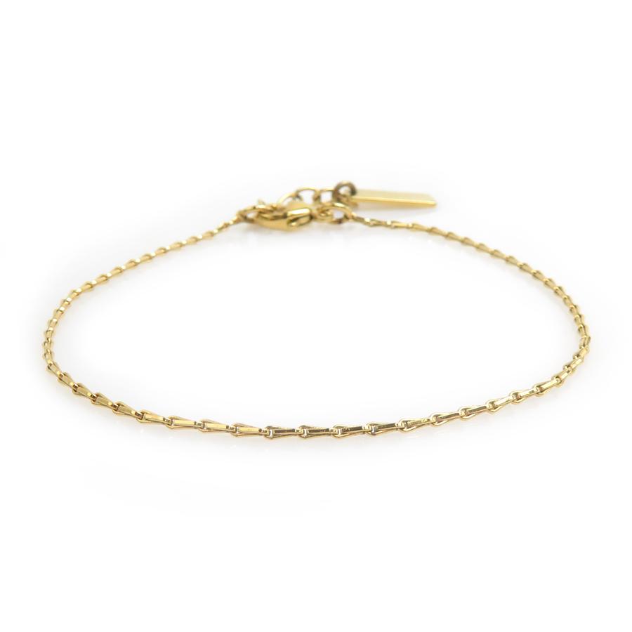  サンローラン　ゴールド　ブレスレット サンローラン SAINT LAURENT ブレスレット メタル ゴールド : ブランド