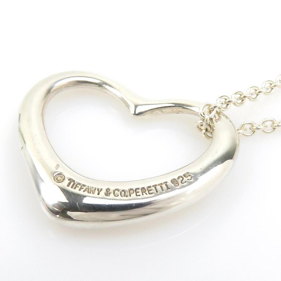 TIFFANY&Co.（ティファニー） ネックレス オープンハート シルバー925